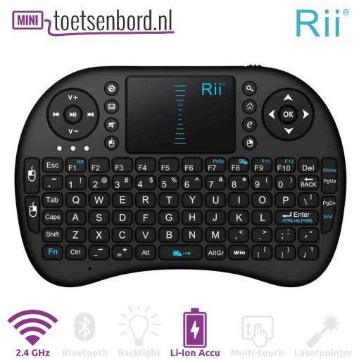 011 Rii i8 draadloos mini toetsenbord met touchpad 011 1