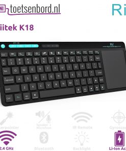 Rii K18 Mini Toetsenbord Touchpad RII MWK18 df1 1