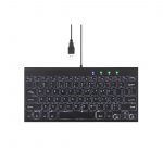 Perixx Periboard 429 compact ergonomisch toetsenbord - Stille Scissor toetsen - backlight - Qwerty/US