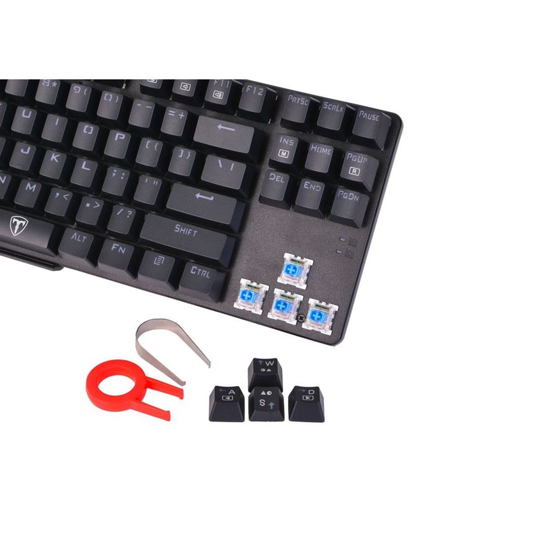 teleurstellen regelmatig Sociaal T-Dagger Bora Mechanisch toetsenbord T-TGK313 - Gaming toetsenbord - Red  Switches - QWERTY/US - 80% toetsenbord - TKL - MiniToetsenbord.nl