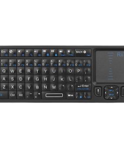 rii k06 mini toetsenbord en infrarood + ir leerfunctie voor 10 toetsen 2.4ghz + bluetooth backlight rt mwk06